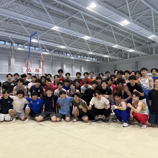 カナダの学生選手の日本合宿サポート③ Training camp for Canadian gymnasts
