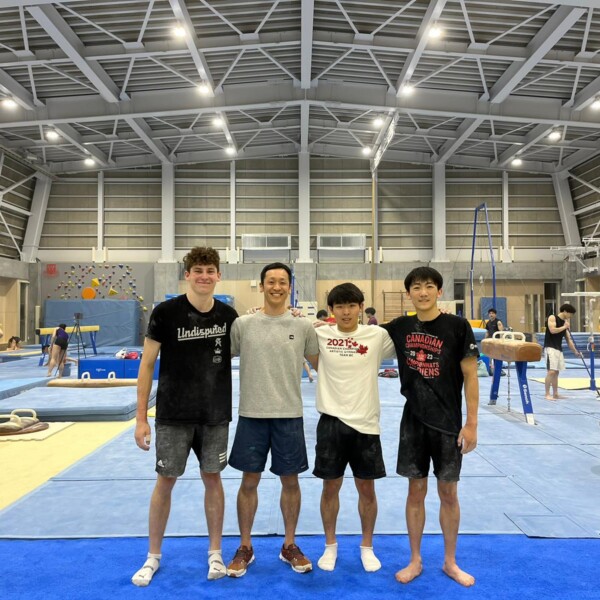カナダの学生選手の日本合宿サポート① Training camp for Canadian gymnasts