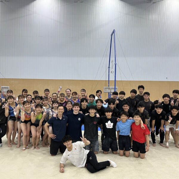 カナダの学生選手の日本合宿サポート④ Training camp for Canadian gymnasts